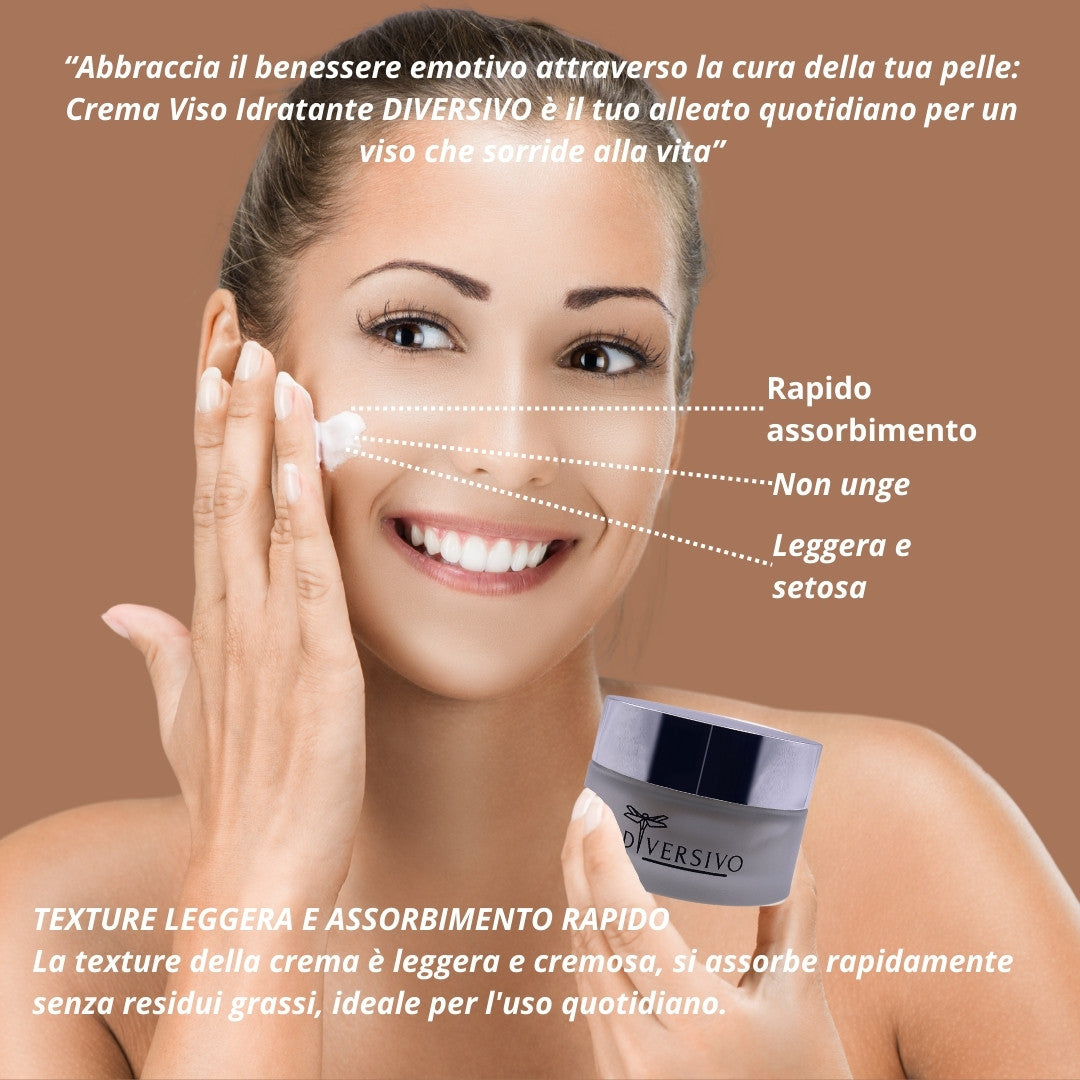 Crema Viso idratante con vitamina E ed estratto di Albicocca