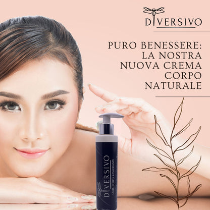 DIVERSIVO - Crema Corpo Bio Rassodante con Calendula, Melissa e Menta