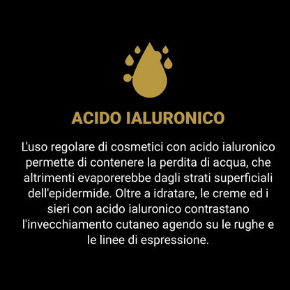 Siero e Crema con Bava Di Lumaca 98% e 75%  Acido Ialuronico Antirughe e Aloe Vera